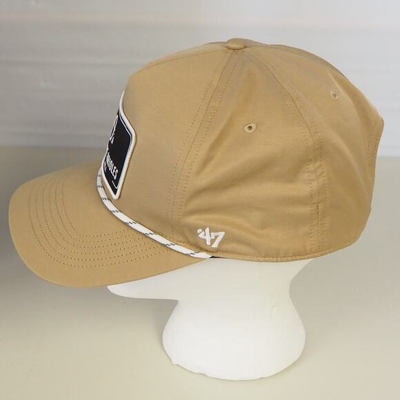 Men's Baltimore Orioles '47 Hat Khaki Oxford Tech Hitch Snapback Cap OSFM - Picture 3 of 10